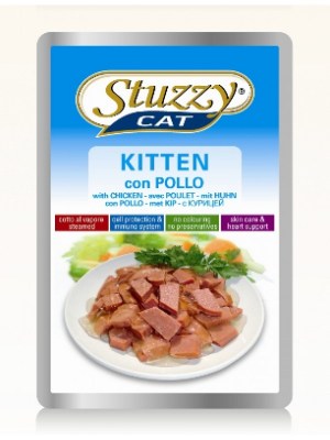Stuzzy Cat Kitten Preliv Piletina